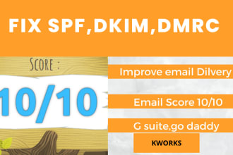 fix spf, dkim, dmarc gsuit stop your mail from going to spam