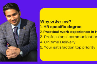 do HR consulting , screen and hire best candidates for you