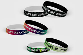 design modern wrist bands and tyvek
