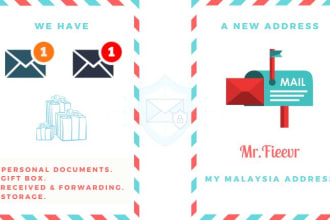 provide personal post address in malaysia