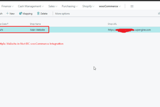 do ms dynamics 365 business central woocommerce integration