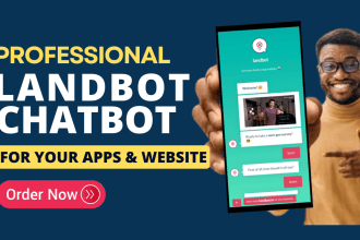 make custom website chatbot landbot ai chatgpt manychat twilio zapier integromat