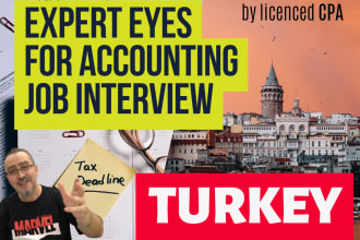 participate job interview for accounting staff in turkey