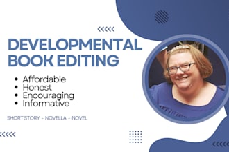 developmental edit your short story, novella or book