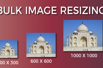 do bulk image resizing images change ratio