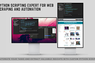 do web scraping and automation using python