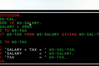 help you on mainframe cobol jcl cics db2