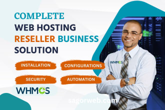 do whmcs install configure reseller business with whmcs