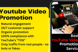 do yt promotion for your video to get rankings