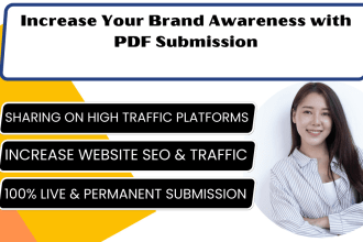 do PDF submissions on top high traffic article sharing sites