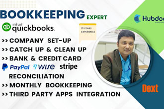do accounting and bookkeeping using quickbooks  online