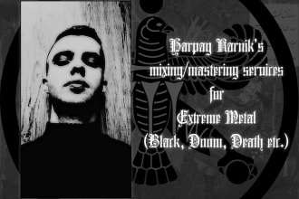 mix and master your black, death or doom metal tracks