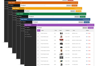 create or fix symfony app with easyadmin dashboard