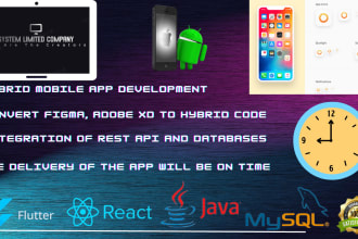 convert figma to flutter app figma to react native app with backend