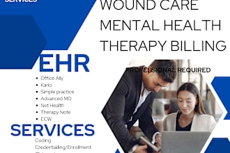 do medical billing, medical coding, credentialing, rcm serrvices as biller