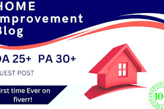 publish home improvement guest post on high quality sites