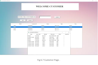 write python gui application project for you