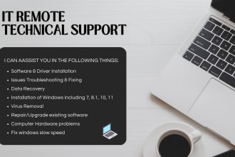 remotely fix, troubleshoot and repair windows, pc, laptop