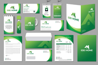 design business card, letterhead and stationery items