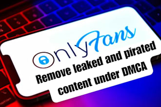 remove onlyfans infringing, leaked and pirated content under dmca