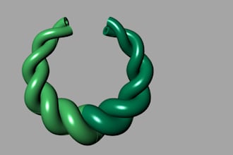 create stunning 3d jewelry designs for printing
