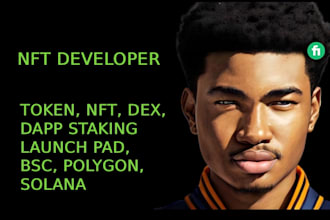 develop nft smart contracts and minting websites