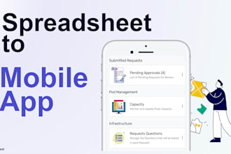 convert your spreadsheet into a mobile app with appsheet