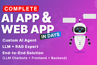 develop ai chatgpt mobile app or website ai saas app, ai chatbot