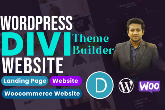 be divi expert for divi wordpress website by divi theme and divi builder