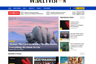design a beautiful and interactive website on wordpress