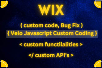 transform your wix site with custom velo code