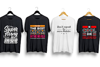 typography and minimalist t shirt