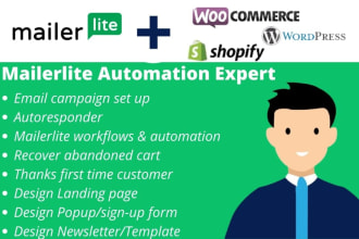 do mailerlite integration, email automation, landing page, flows, funnel, popup