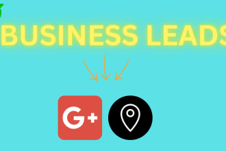 scrape google map data, targeted leads and emails