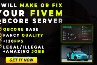 make or fix your fivem qbcore server