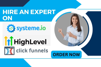 systeme io, clickfunnel, kajabi, gohighlevel, sale funnel membership site