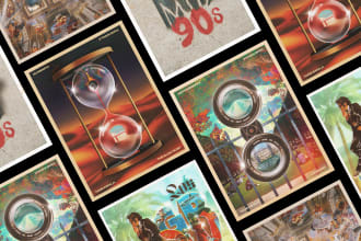 create a poster for your band, musician or concert