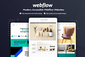 develop and design a custom webflow website