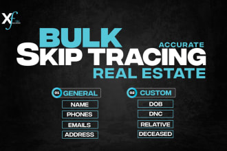 do best accurate bulk skip tracing for real estate