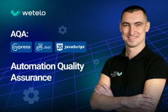 help with aqa, automated quality assurance aqa, cypress, jest and javascript