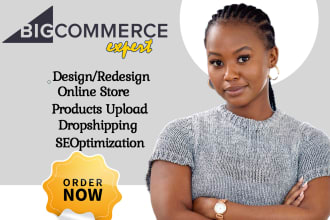 redesign, design bigcommerce website design bigcommerce store product upload