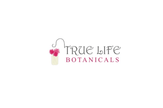 design shiny branding true life botanicals logo