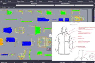 make clothing sewing pattern marker and grading