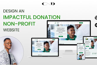 build a nonprofit website for ngo fundraising donation 501c3