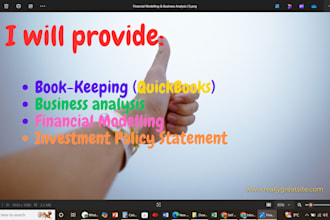 create a comprehensive business plan with financial projections