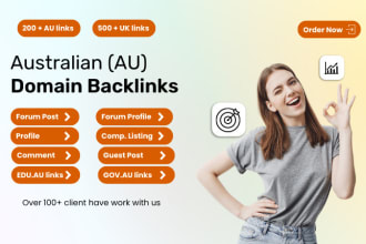 create au backlinks from quality sites to rank in australia