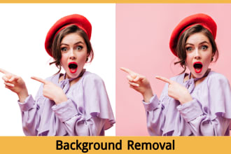 quickly remove background perfectly with white or transparent