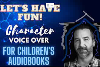 voice over your childrens audio book