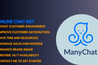 create a custom manychat chatbot for your business