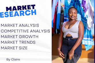 assist in online, market research and business research